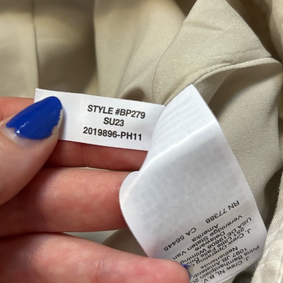 J. Crew Remi short in stretch linen blend Womens Size 12 New Without Tag shorts - Picture 7 of 8